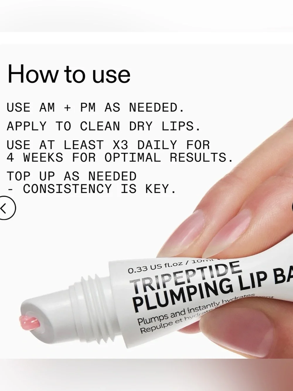 Inkey List **Two** Tripeptide Plumping Lip Balm in Pink and Berry **New in Box**